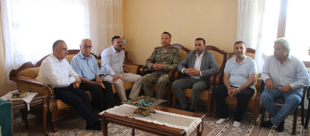 15 Temmuz anma etkinlikleri kapsamında şehit ailesine ziyaret