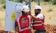 Altınözü’nde 9 mahalleye su veren terfi merkezinde enerji hattı yenilendi