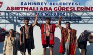 Altınözülü sporcu Hatay’ı aba güreşlerinde gururla temsil etmeye devam ediyor