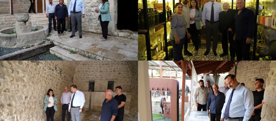 Kaymakam Şahin’den Tokaçlı ve Sarılar’da kültürel miras ziyaretleri