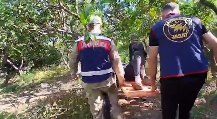 Kayıp olarak aranan görme engelli kişi zeytinlikte bulundu