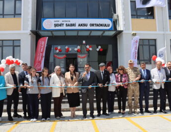 Hatay’da deprem sonrası inşa edilen 237. okul hizmete girdi