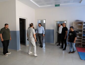 Kaymakam Şahin’den Altınözü Fen Lisesi Kız Pansiyonu’nda inceleme