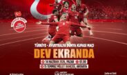 AY YILDIZLILAR DÜNYA KUPASINDA, HATAY TEK YÜREK EKRAN BAŞINDA