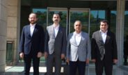 Başkan Sarı, tayini çıkan hakim ve savcıları ağırladı
