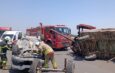 Traktörle çarpışan otomobildeki 2 kişi yaralandı