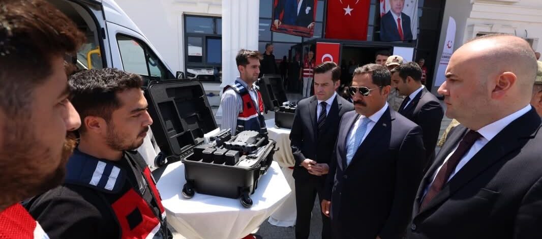 Sınır güvenliği ve düzensiz göçle mücadele için 13 dron hizmete alındı