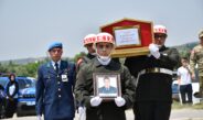 Trafik kazası sonucu hayatını kaybeden uzman çavuşun cenazesi defnedildi