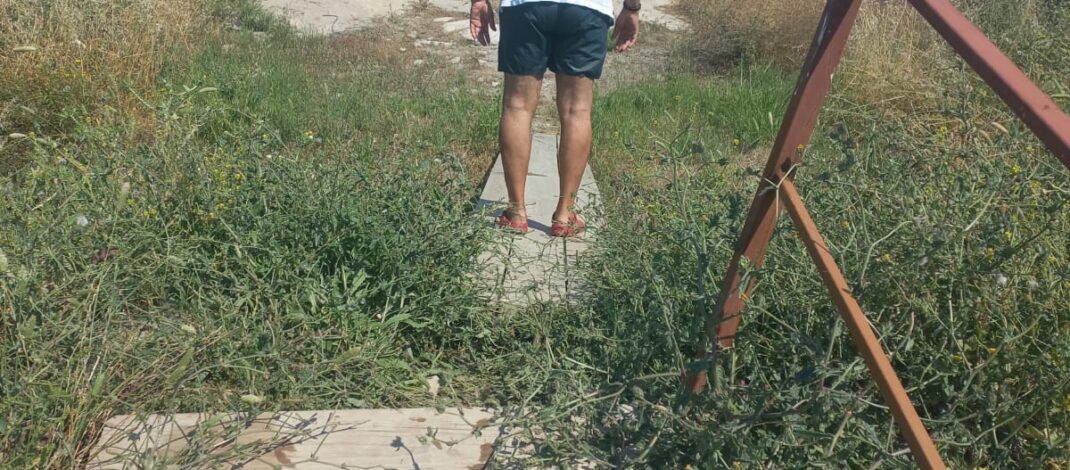 Valiliğin su sporları merkezine yakışmayan görüntü!
