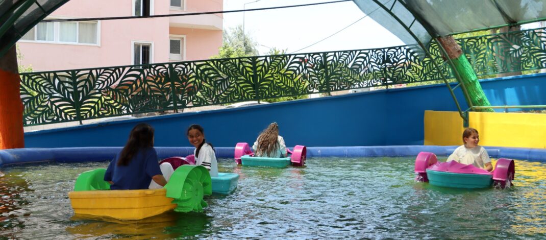 Öğrenciler, Macera Parkı’nda gönüllerince eğlendi