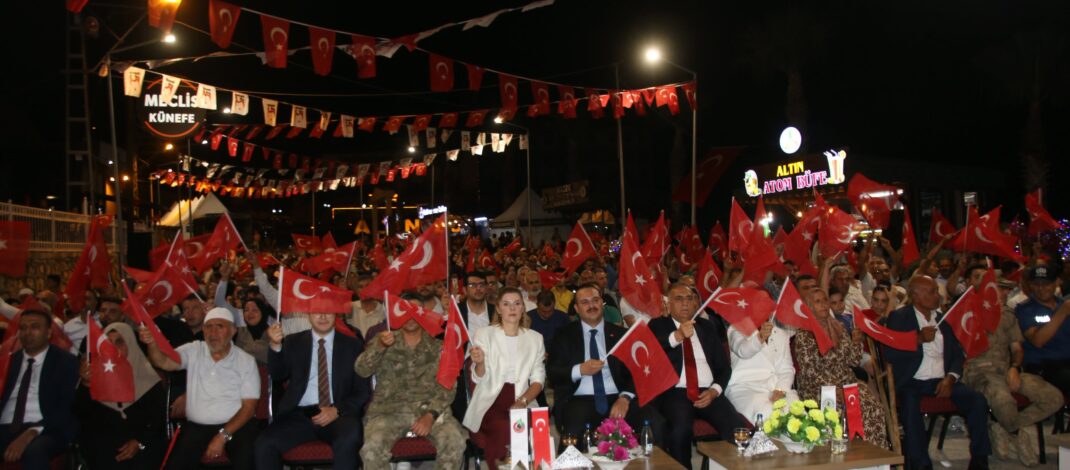 Altınözü’nde milli irade ruhu 10 yıl sonra da aynı kararlılıkla yaşatılıyor
