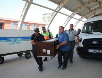 Suudi Arabistan’da yangında ölen 4 Türk vatandaşının cenazeleri Hatay’a getirildi