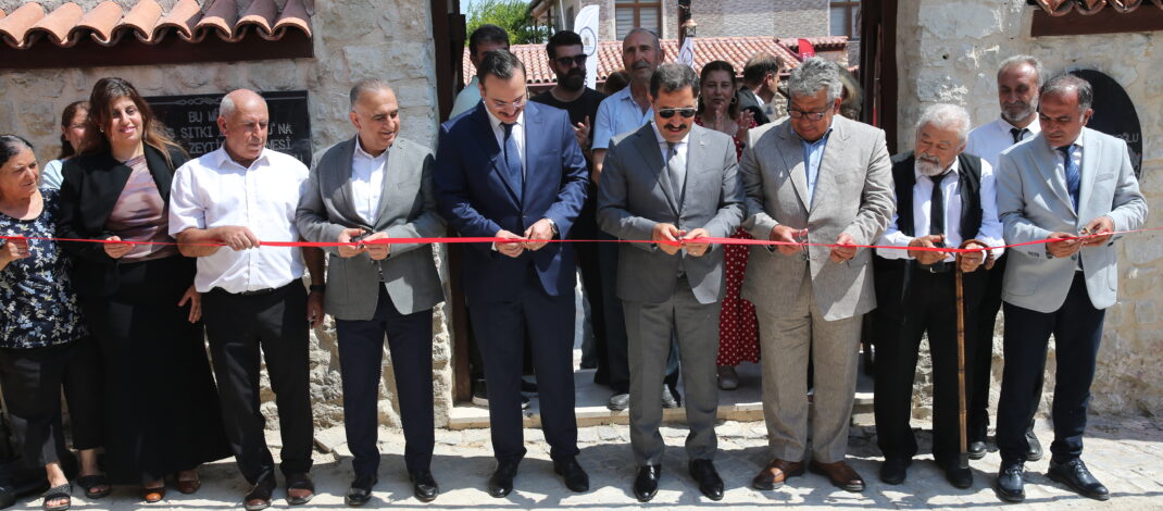 Altınözü’nde depremlerde hasar alan Zeytin Müzesi restore edildi