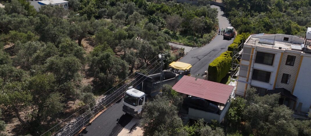 Dursunlu’da asfalt çalışmaları başladı