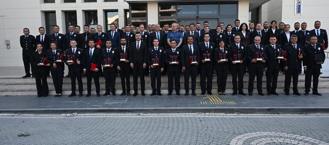 Hatay Emniyeti’nde rütbe terfi töreni