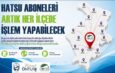 HATSU aboneleri işlemlerini tüm ilçelerden yapabilecek